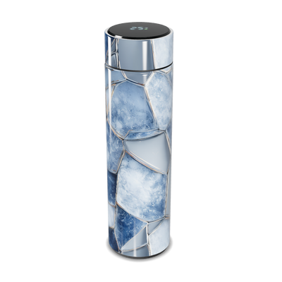 Garrafa Térmica Touch - Estampa Gelo Azul