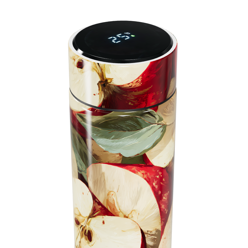 Garrafa Térmica Touch - Estampa Maçãs