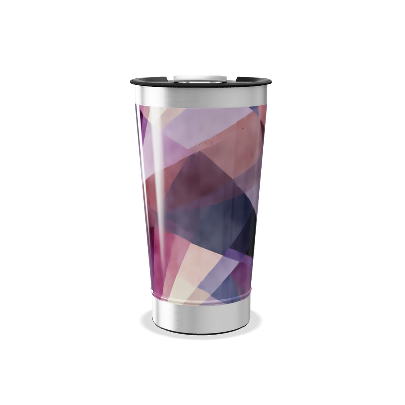 Copo Térmico - Estampa Geométrica Colorida