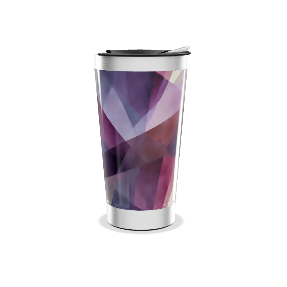 Copo Térmico - Estampa Geométrica Colorida