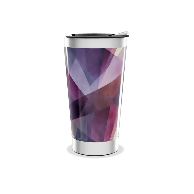 Copo Térmico - Estampa Geométrica Colorida