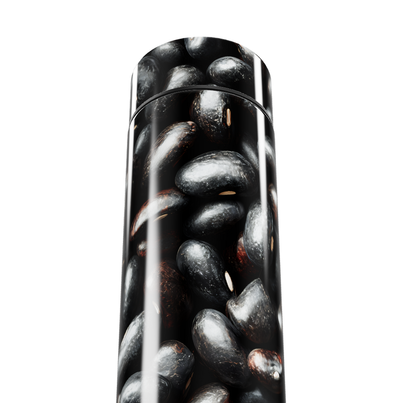 Garrafa Térmica Touch - Grãos Preto Inox