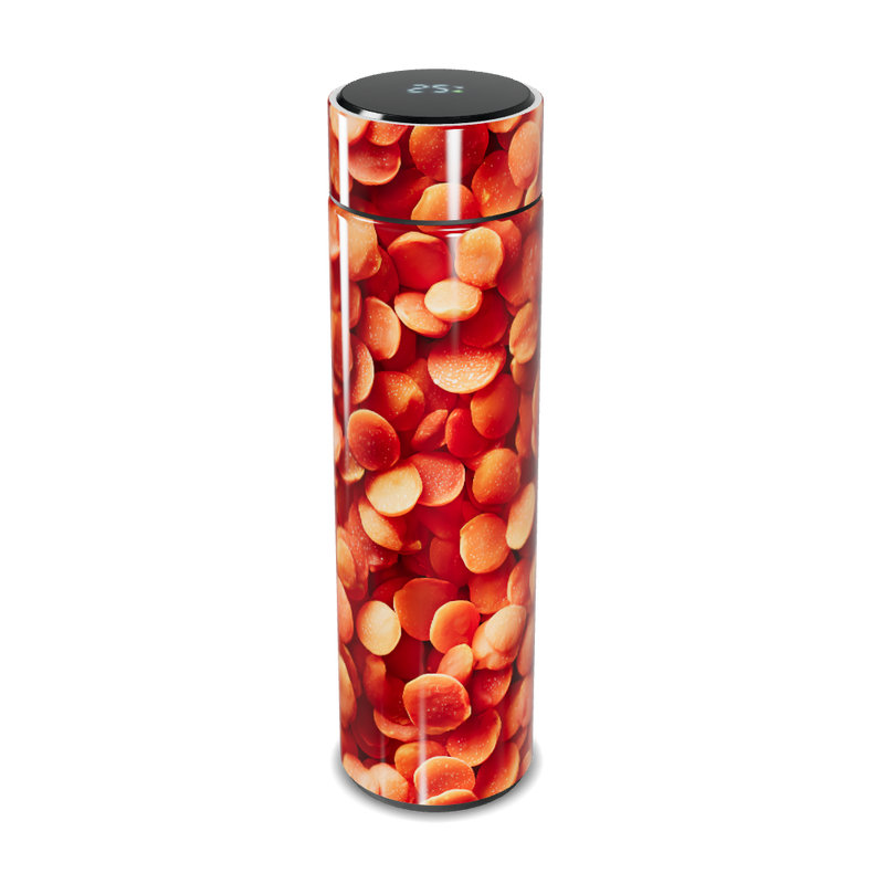 Garrafa Térmica Touch - Estampa Frutas Vermelhas