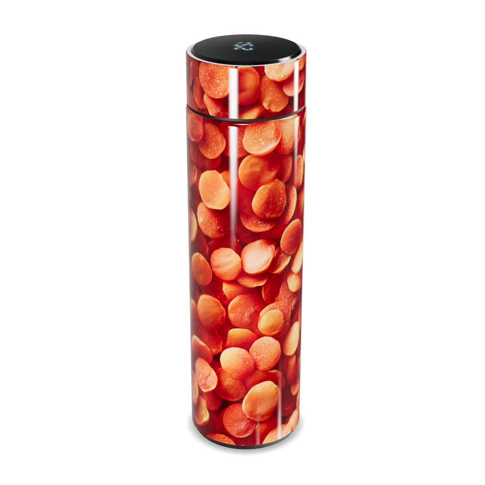 Garrafa Térmica Touch - Estampa Frutas Vermelhas