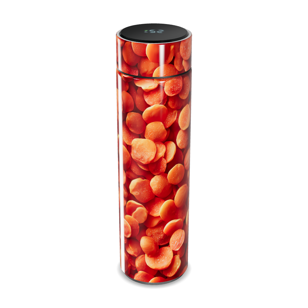 Garrafa Térmica Touch - Estampa Frutas Vermelhas