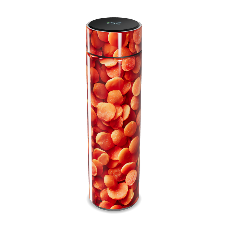 Garrafa Térmica Touch - Estampa Frutas Vermelhas