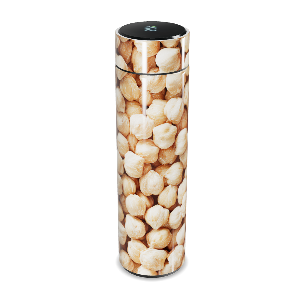 Garrafa Térmica Touch - Estampa Nozes Digital