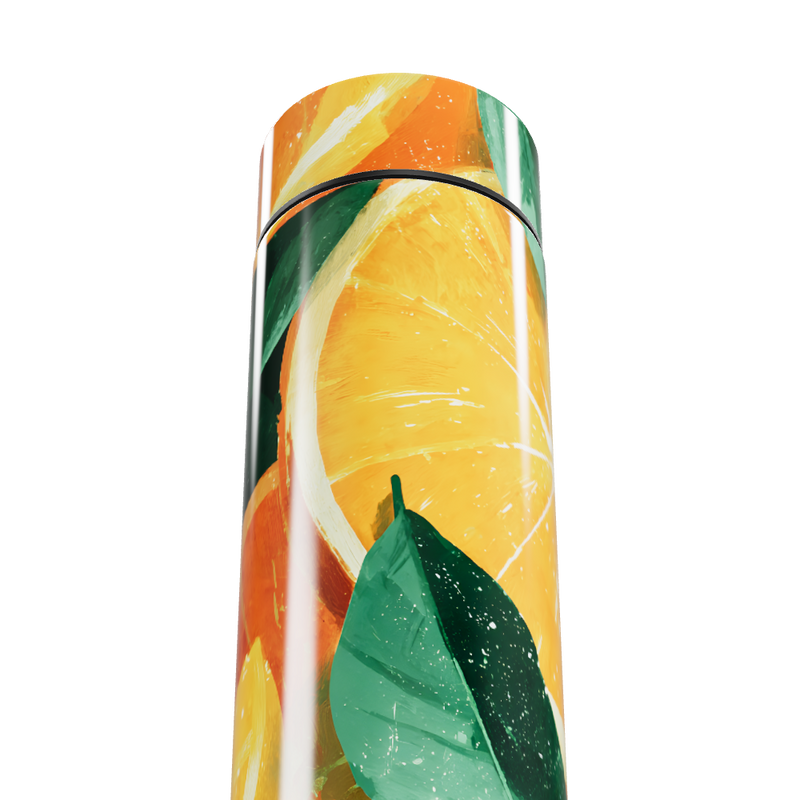 Garrafa Térmica Touch - Estampa Frutas Cítricas