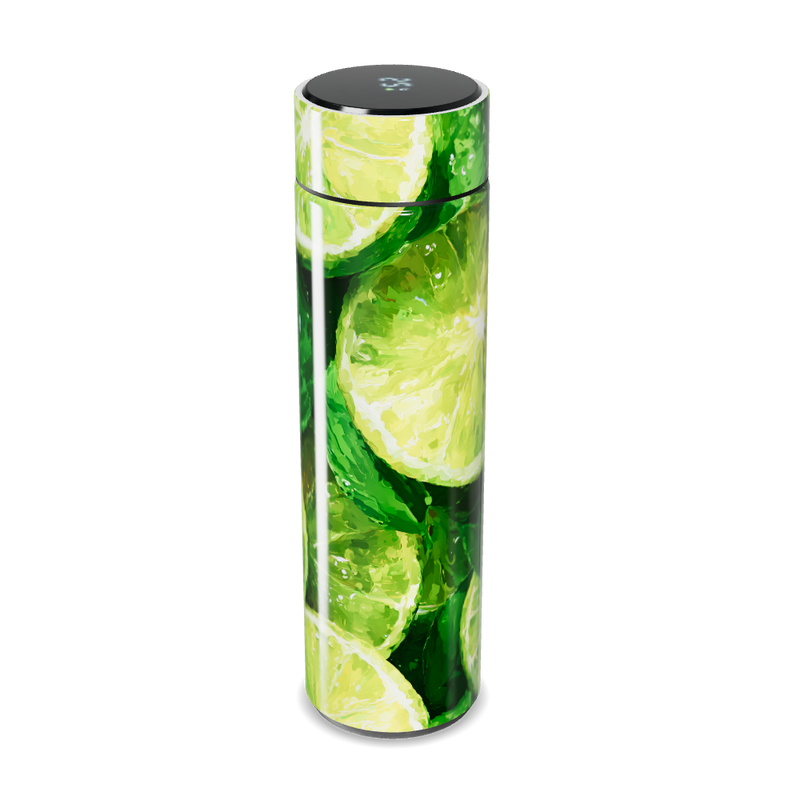 Garrafa Térmica Touch - Estampa Limão Verde