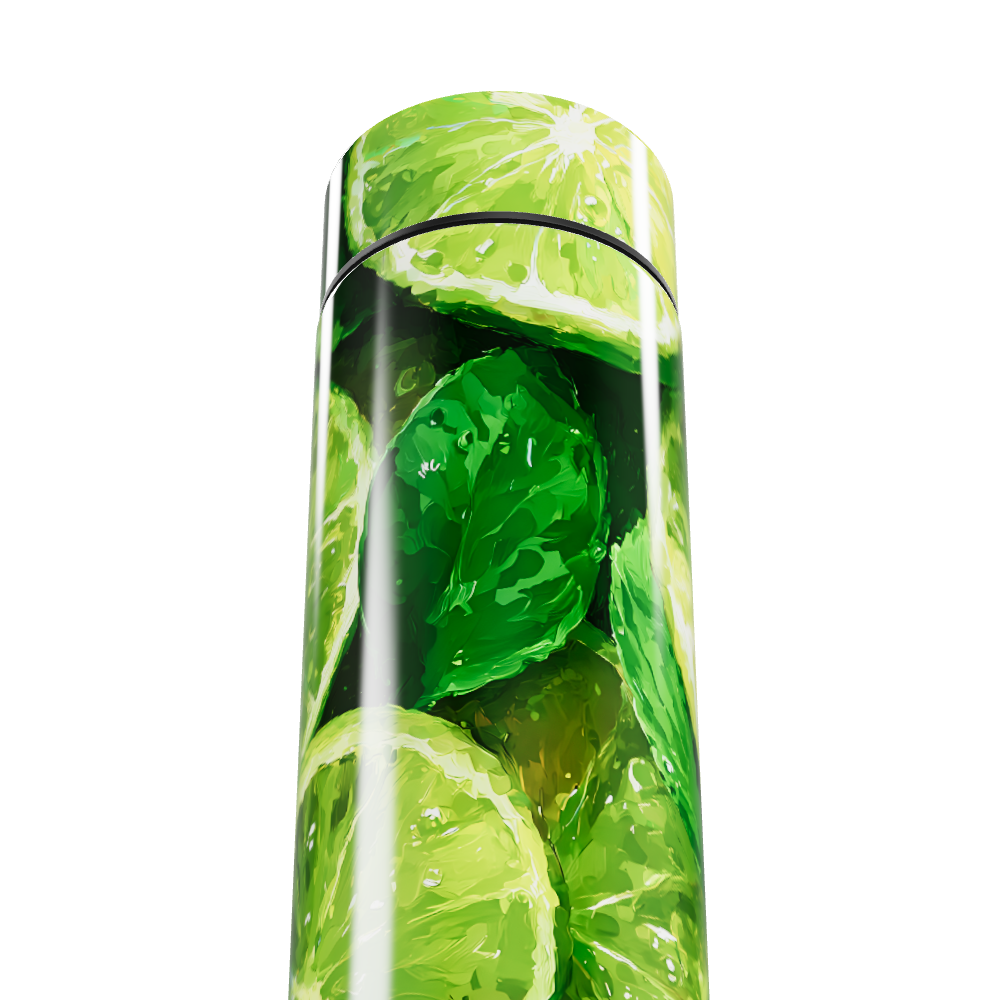 Garrafa Térmica Touch - Estampa Limão Verde