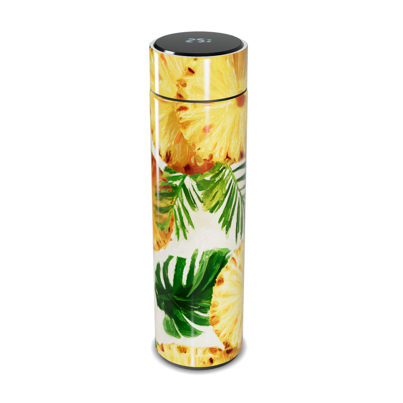 Garrafa Térmica Touch - Estampa Tropical Abacaxi
