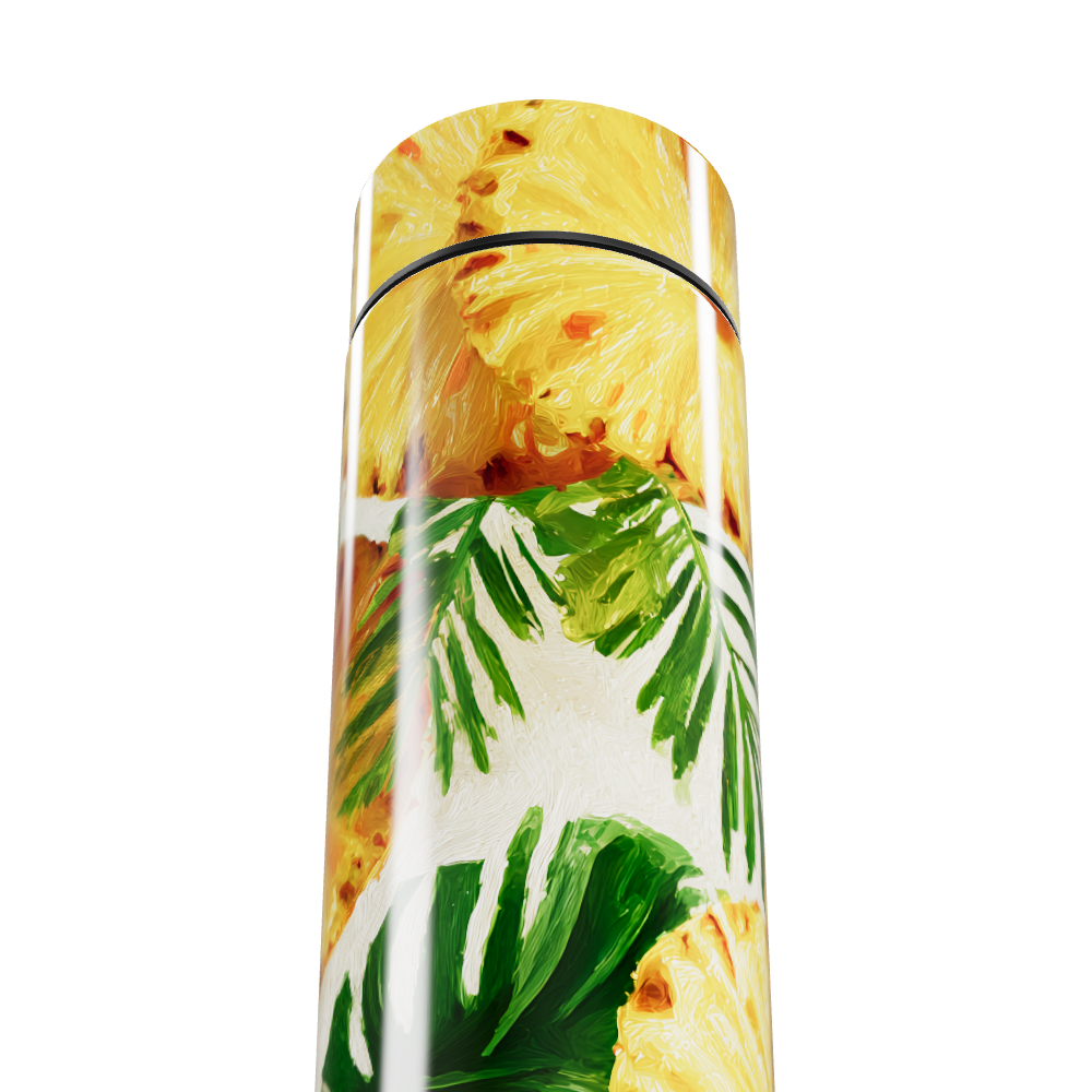 Garrafa Térmica Touch - Estampa Tropical Abacaxi