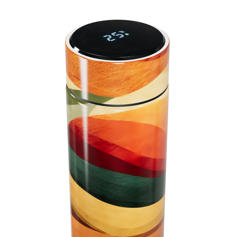 Garrafa Térmica Touch - Estampa Colorida