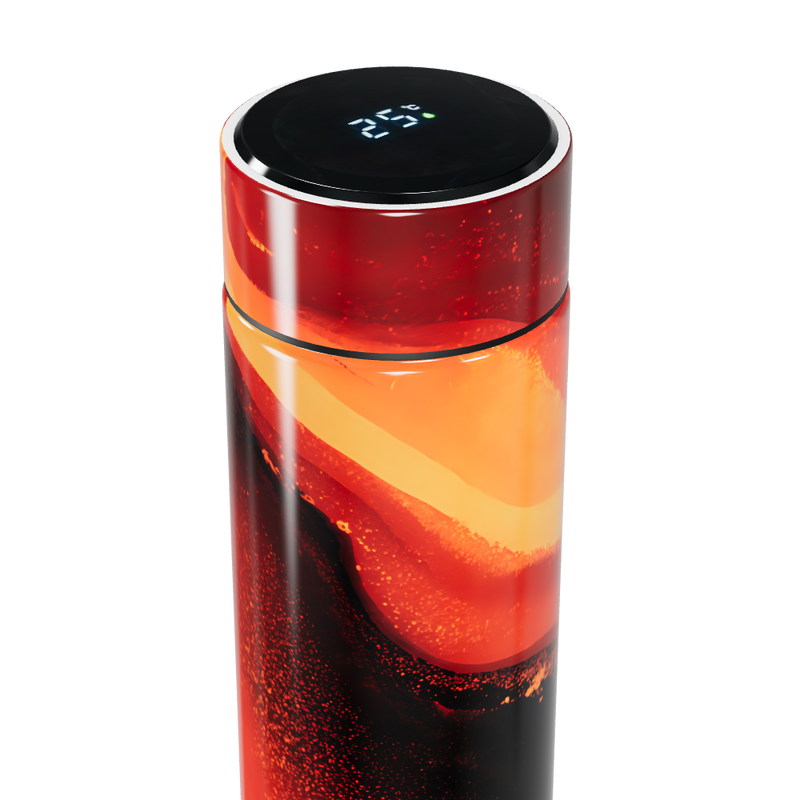 Garrafa Térmica Touch - Design Colorido LED