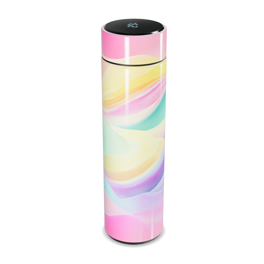 Garrafa Térmica Touch - Colorida com Display Digital