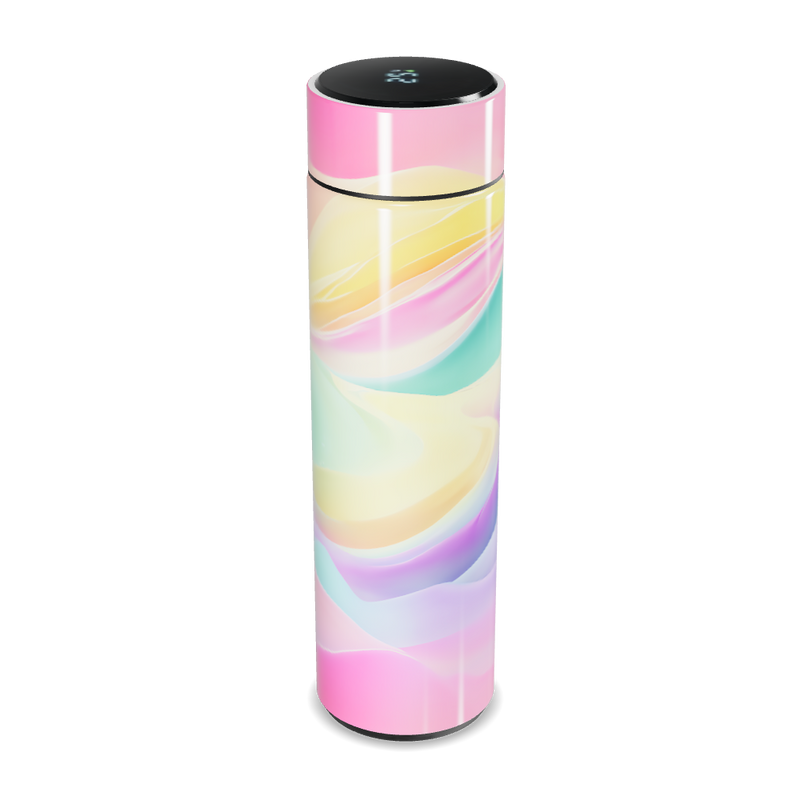 Garrafa Térmica Touch - Colorida com Display Digital