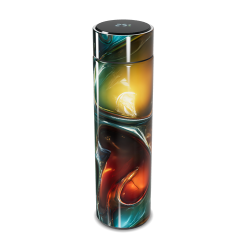 Garrafa Térmica Touch - Colorida com Display Digital