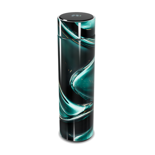 Garrafa Térmica Touch - Design Azul Vidro