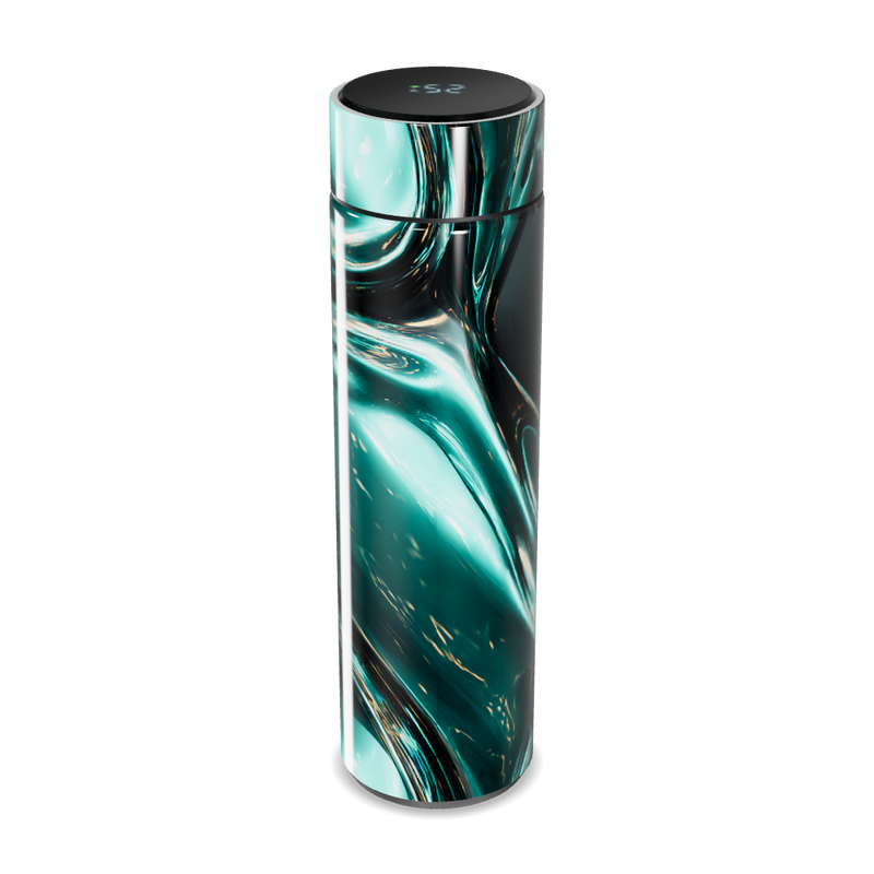 Garrafa Térmica Touch - Design Azul Vidro