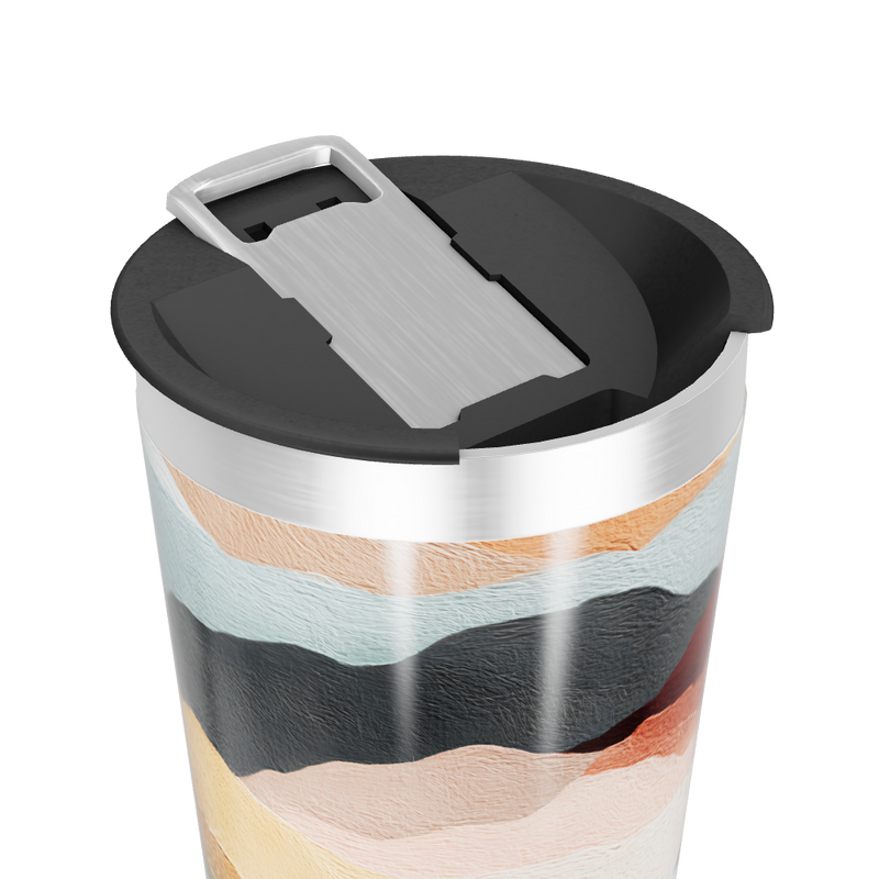 Copo Térmico - Estampa Colorida Aço Inox