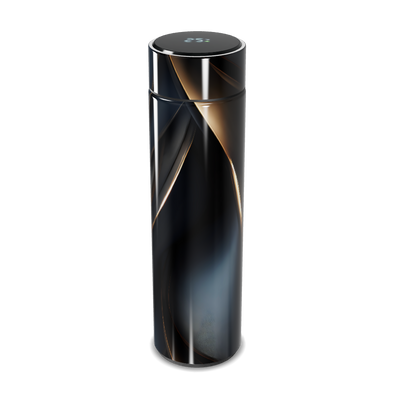 Garrafa Térmica Touch - Preto com Design Moderno