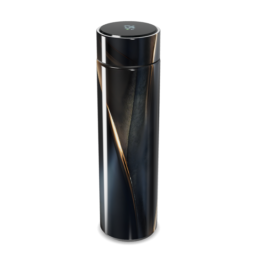 Garrafa Térmica Touch - Preto com Design Moderno