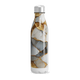 Garrafa Inox - Estampa Mármore Dourado