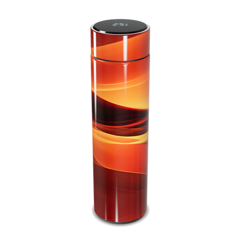 Garrafa Térmica Touch - Design Laranja Digital