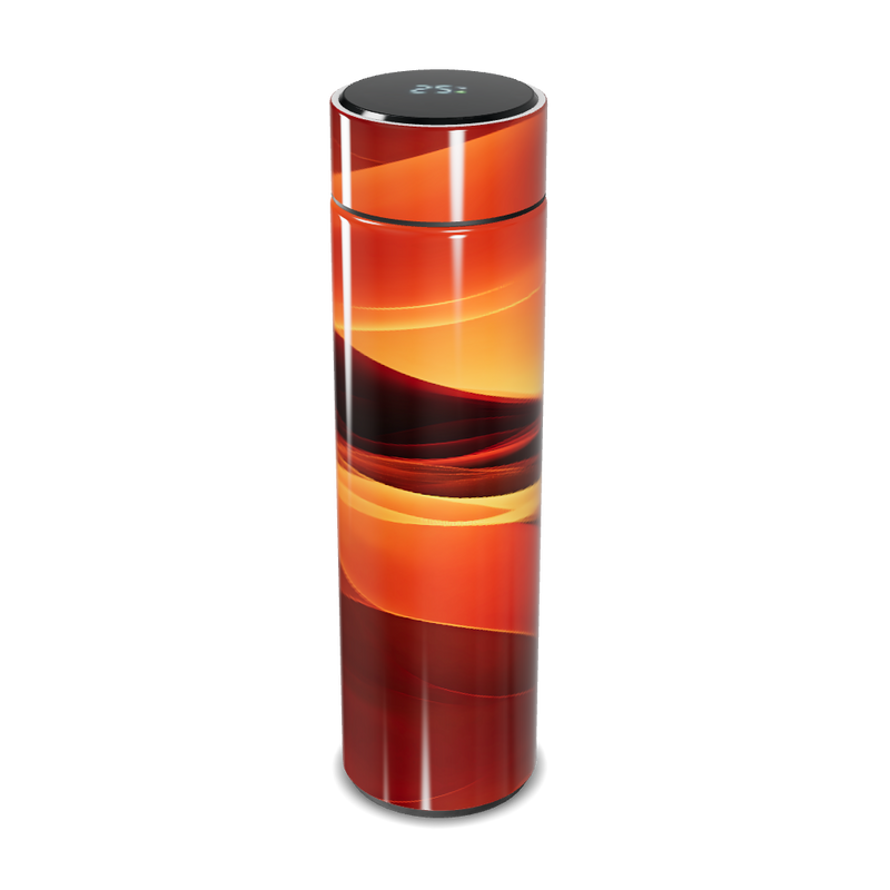 Garrafa Térmica Touch - Design Laranja Digital