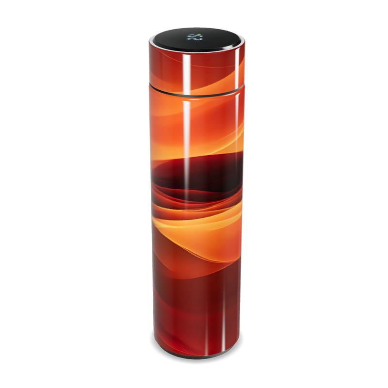 Garrafa Térmica Touch - Design Laranja Digital