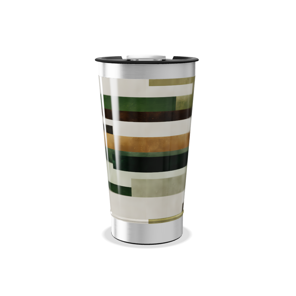 Copo Térmico - Estampa Geométrica Colorida
