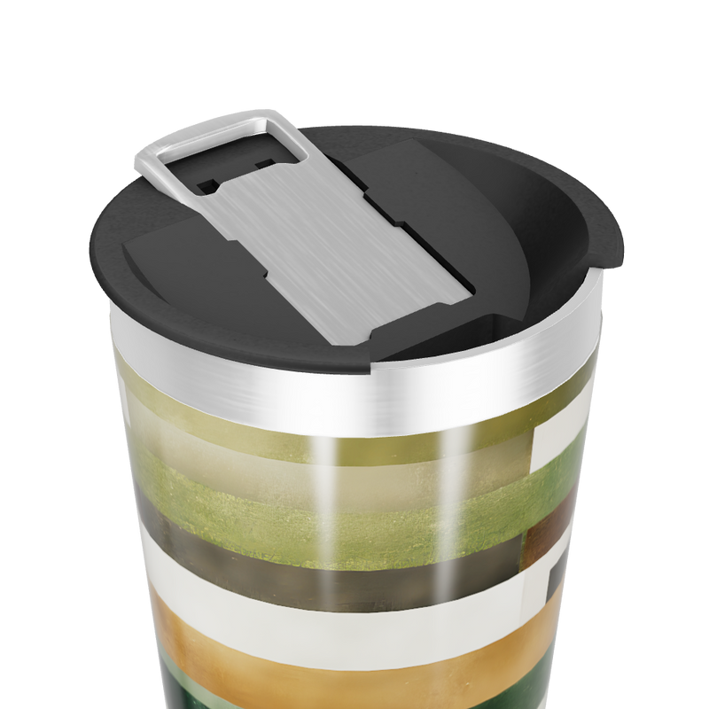 Copo Térmico - Estampa Geométrica Colorida