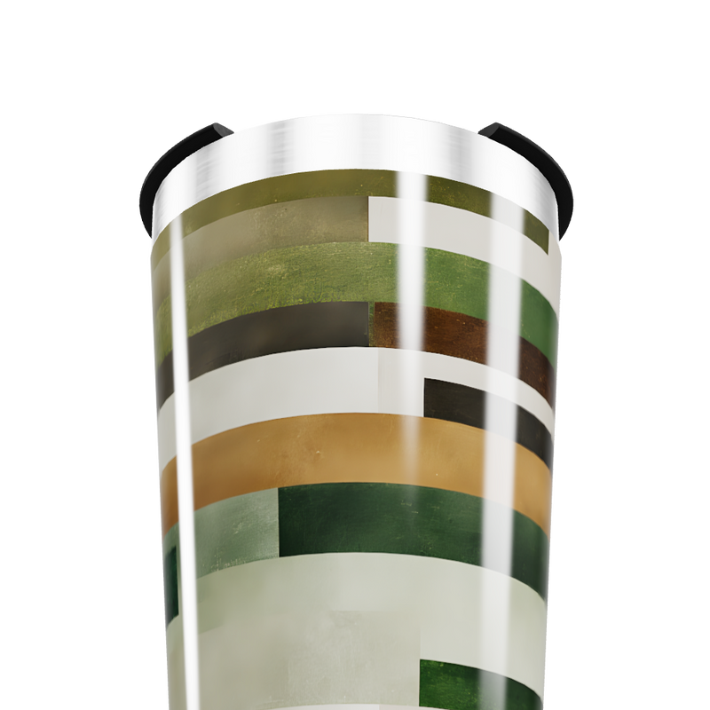 Copo Térmico - Estampa Geométrica Colorida