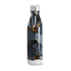 Garrafa Inox - Azul com Estampa Geométrica