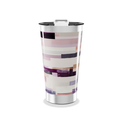 Copo Térmico - Estampa Geométrica Colorida