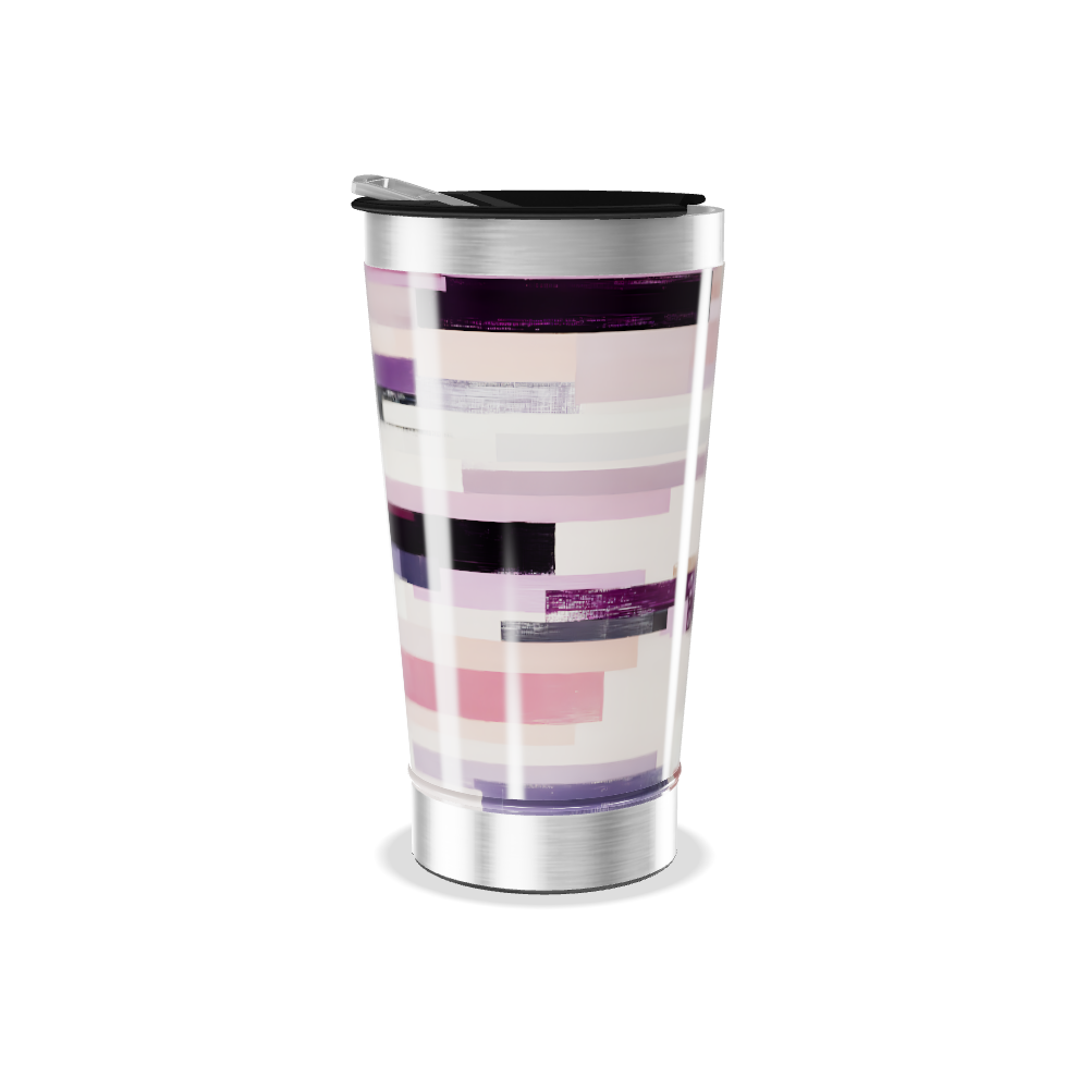Copo Térmico - Estampa Geométrica Colorida