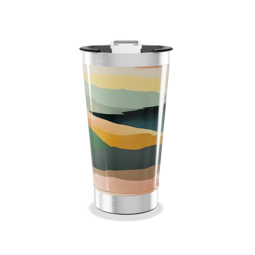 Copo Térmico - Estampado Multicolorido