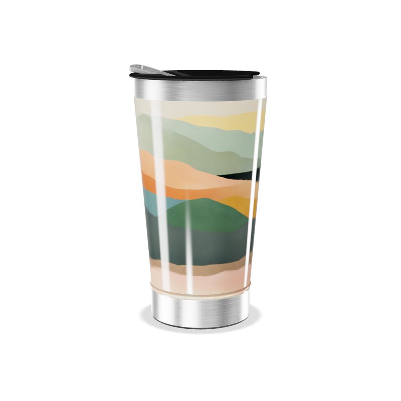 Copo Térmico - Estampado Multicolorido