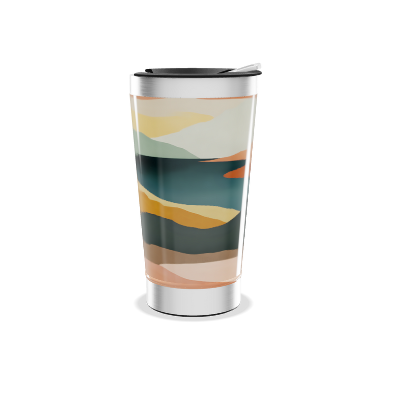 Copo Térmico - Estampado Multicolorido