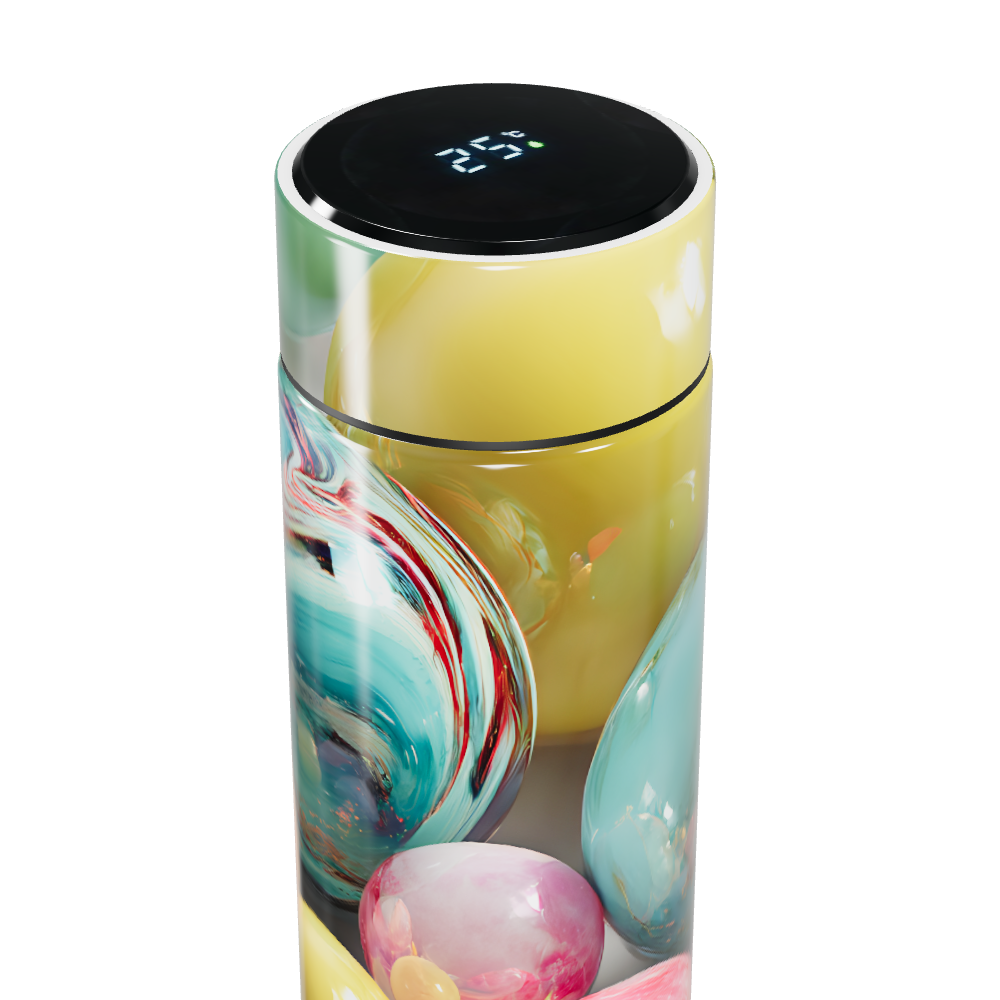 Garrafa Térmica Touch - Bolhas Coloridas