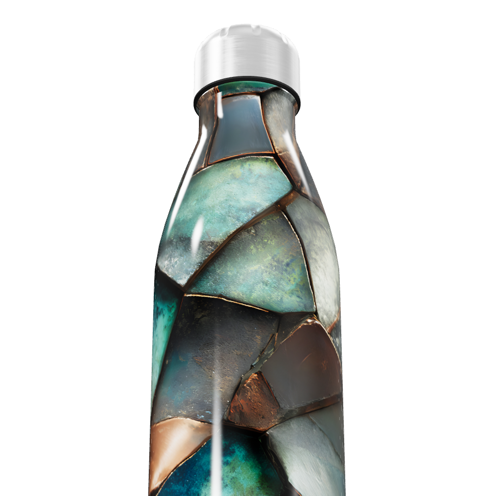 Garrafa Inox - Estampa Colorida