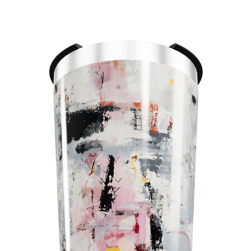 Copo Térmico - Estampa Abstrata Colorida