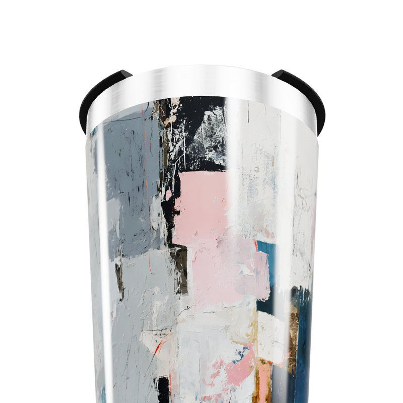 Copo Térmico - Estampa Abstrata Colorida