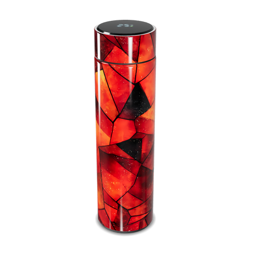 Garrafa Térmica Touch - Vidro Colorido Geométrico