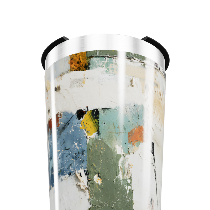 Copo Térmico - Estampa Abstrata Colorida