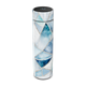 Garrafa Térmica Touch - Azul Geométrica Vidro
