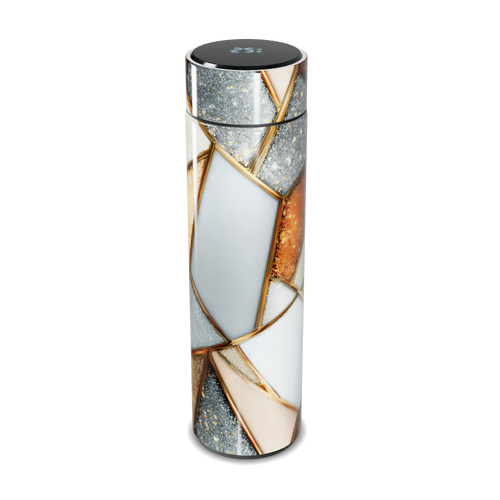 Garrafa Térmica Touch - Design Geométrico Colorido