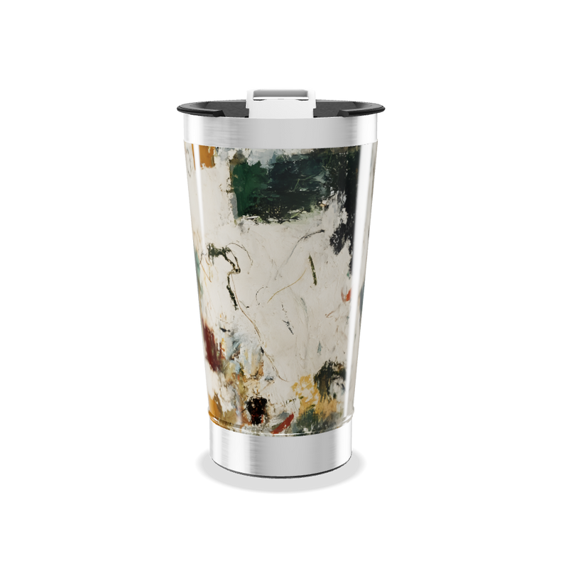 Copo Térmico - Estampa Abstrata Colorida