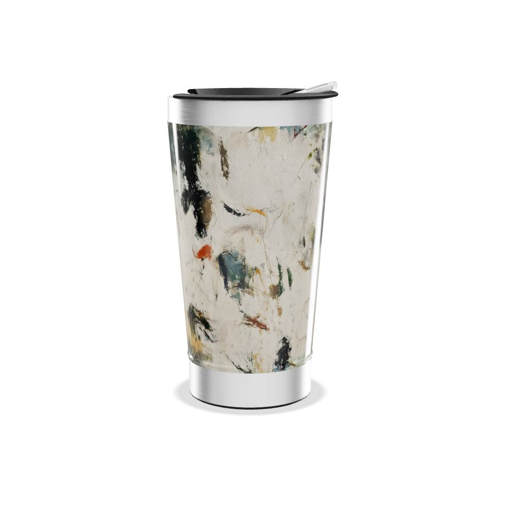 Copo Térmico - Estampa Abstrata Colorida