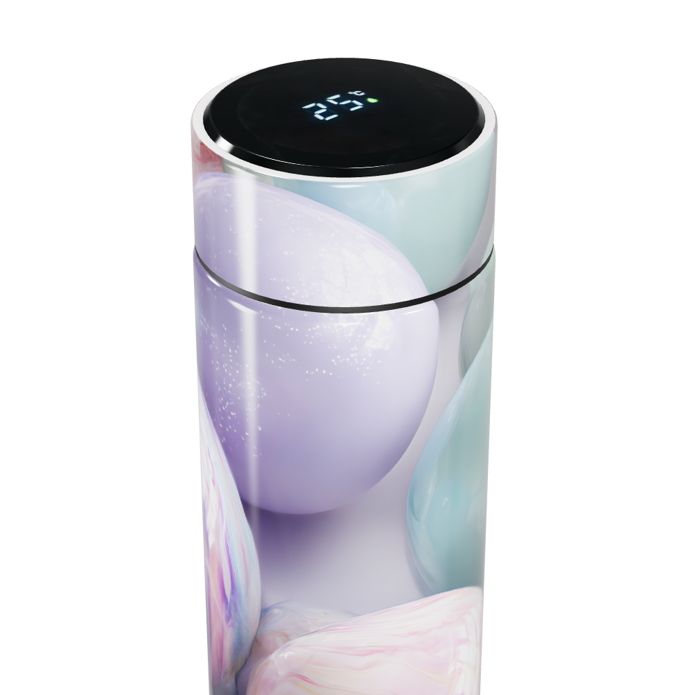 Garrafa Térmica Touch - Estampa Pastel Colorida